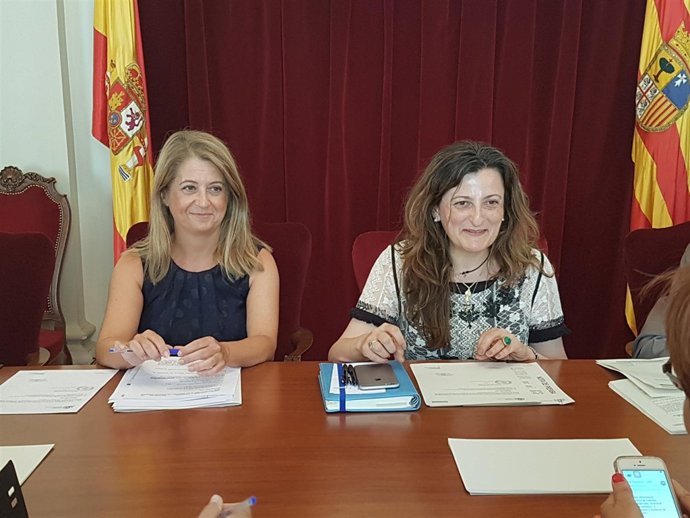 María Ángeles Navarro e Isabel Blasco