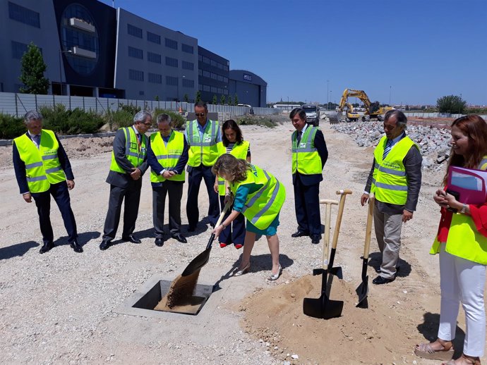 Engracia Hidalgo Acto Primera Piedra Campus Airbus