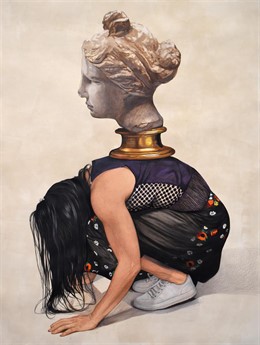 Obra ganadora en el anterior concurso 'Premio Internacional de Pintura'.