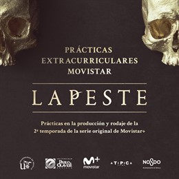 Prácticas en 'La Peste' a través de la UPO y Movistar Plus.