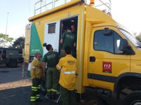 Declarado un incendio forestal en Ventas De Huelma (Granada)