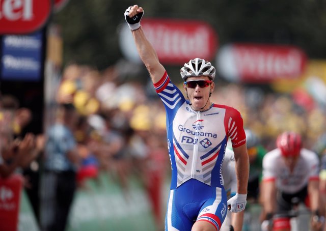 Arnaud Demare gana en el Tour de Francia