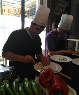 Dos de los participantes en el programa
