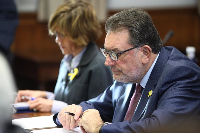 Josep Lluís Cleries, portavoz del PDeCAT en el Senado