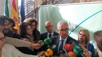 La Junta reta al PP-A a explicar que Andalucía no va a recibir 350 millones y critica la "cobardía" de Podemos