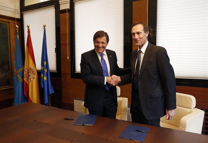 Javier Fernández y Manuel Menéndez