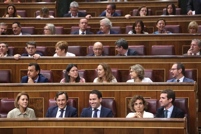 Diputados del PP en el Congreso