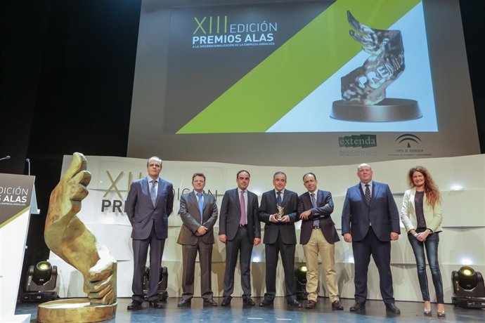 Ganadores Premios Alas de 2016 en Jaén.