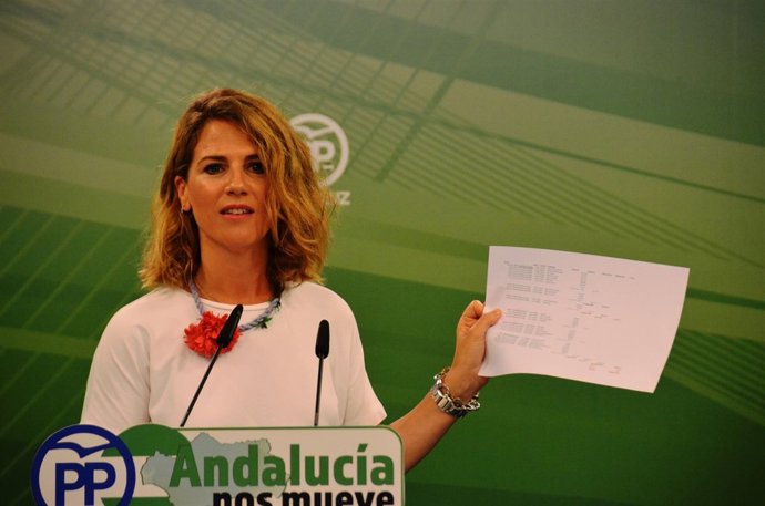 La vicesecretaria general de Sociedad del Bienestar del PP-A, Ana Mestre