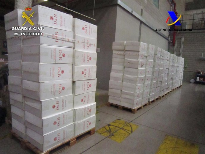 Intervienen un millón de cajetillas de tabaco de contrabando                   