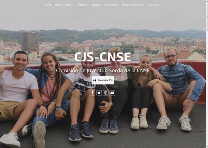 Página web CNSE