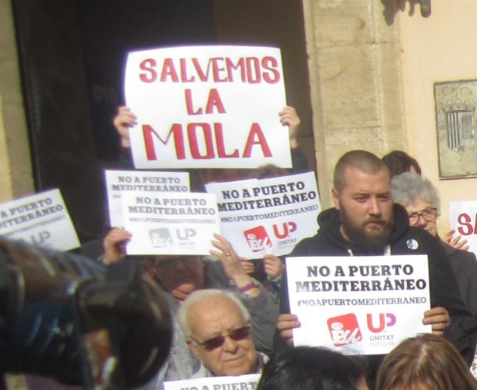 Protestas contra Puerto Mediterráneo                               