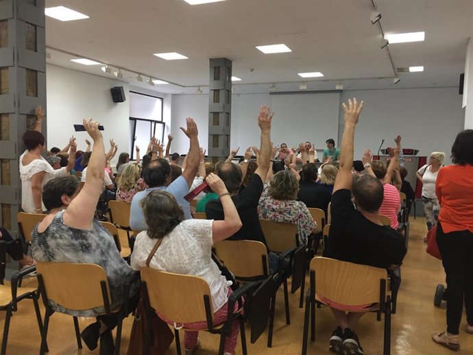 Asamblea sector limpieza