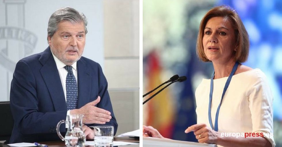 María Dolores de Cospedal e Íñigo Méndez de Vigo
