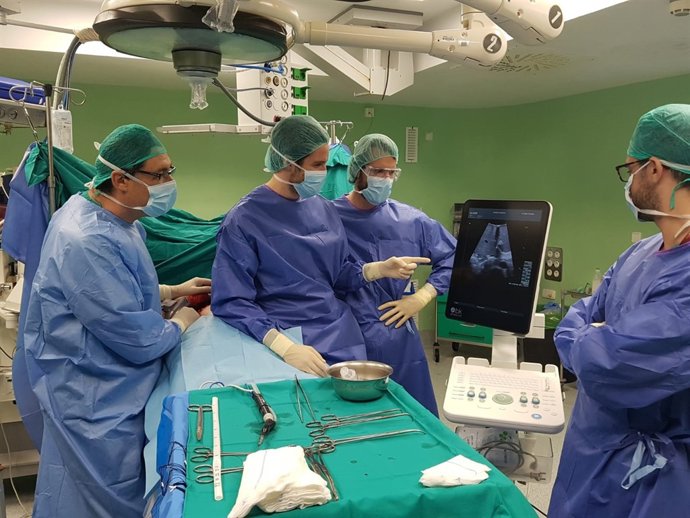 Nuevo ecógrafo en la Arrixaca