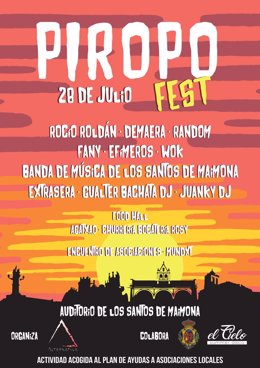 Cartel del Piropo Fest de Los Santos de Maimona