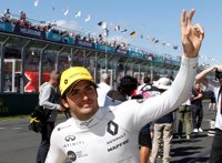 Sainz: "Nunca había rodado con este coche en agua extrema"