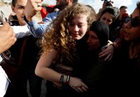 Israel pone en libertad a la adolescente palestina Ahed Tamimi tras ocho meses de prisión