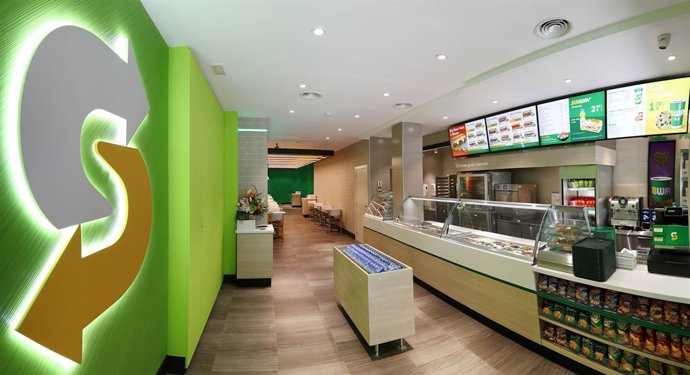 Restaurant a Barcelona amb el disseny 'Fresh Forward'