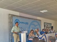 Sanz (PP) pide a Grande-Marlaska "menos fotos y más responsabilidad" ante una "crisis migratoria nunca vista"