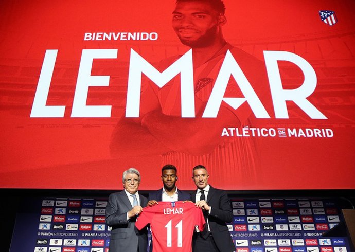 El nuevo futbolista francés del Atlético de Madrid, Thomas Lemar