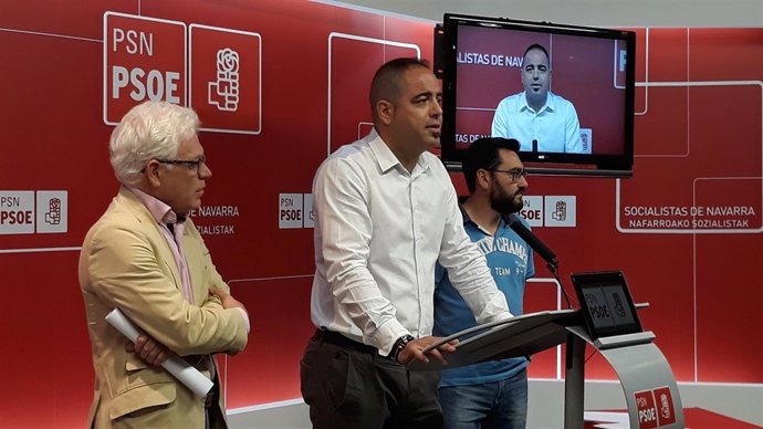 Jesús Mª Fernández, Ramón Alzórriz y Jesús Mª Rodríguez