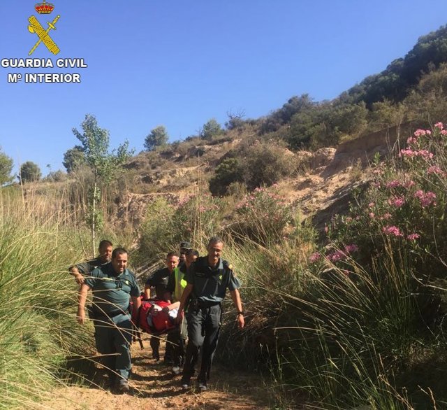 Rescate de una persona en Villar del Arzobispo 