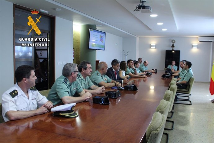 Reunión Guardia Civil y Pablo Zuloaga