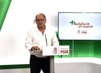 PSOE-A ve "intolerables" las palabras de Casado, que representan "el PP más radical" con "miedo, xenofobia y racismo"