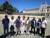 Habilitado para Cruz Roja el Colegio de Campano en Chiclana para atender temporalmente a 600 inmigrantes