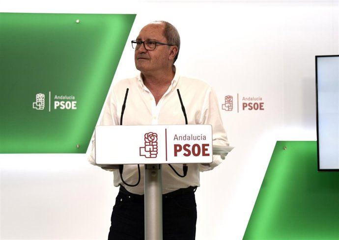 Juan Cornejo, hoy en rueda de prensa.