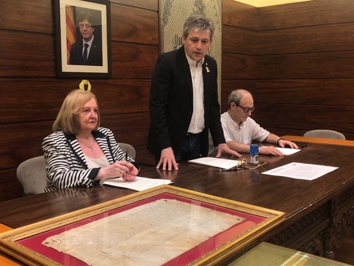 M. Claustre Baixas, David Rodríguez i Jordi Torner