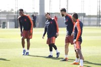Messi, Piqué, Jordi Alba y Busquets vuelven al trabajo este martes