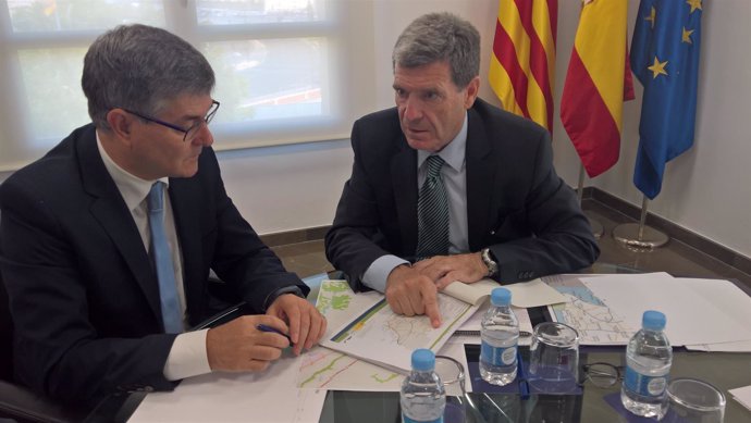 Vicente Guillén y Aurelio Martínez se han reunido hoy en Valencia 