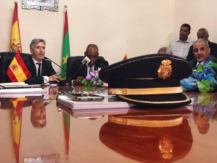 Fernando Grande-Marlaska visita Mauritania y se reúne con las autoridades