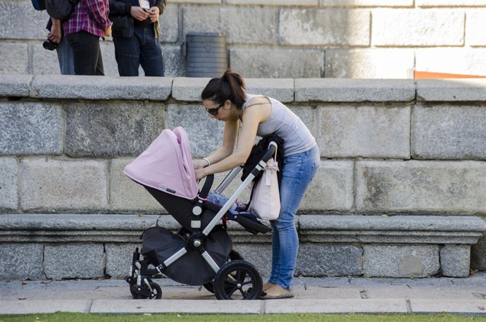 Bebé, Carrito, Natalidad
