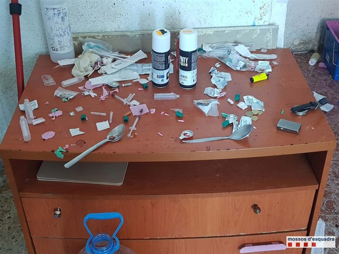 Desmantelado un 'narcopiso' en la Mina donde se vendía y consumía droga