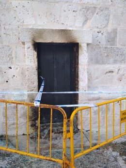Puerta quemada de la Catedral de Valladolid