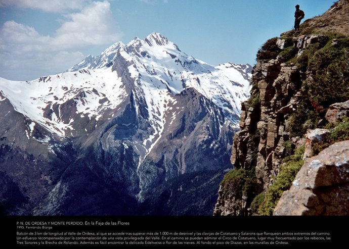 Ordesa y Monte Perdido. En la Faja de las Flores. 1995. Fernando Biarge