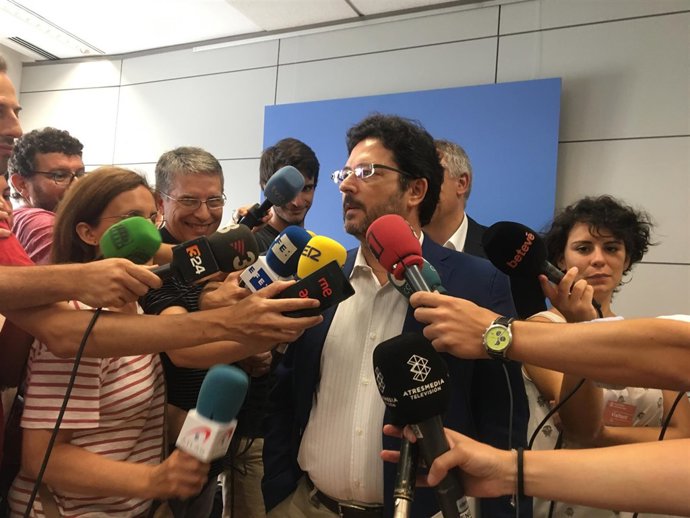 El secretario de Infraestructuras y Movilidad de la Generalitat, Isidre Gavin