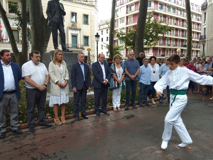 Andoni Ortuzar en el 123 aniversario del PNV