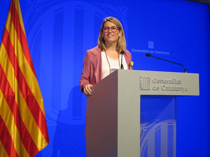  La Consellera Y Portavoz Del Govern, Elsa Artadi                              