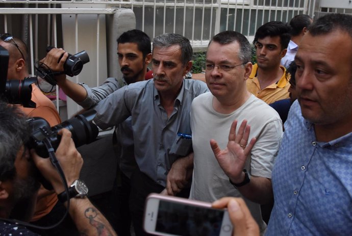 Andrew Brunson, estadounidense detenido en Turquía