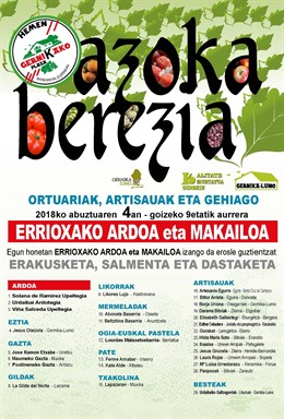 Hileko lehen larunbatero bezala, Azoka Berezia izango da Gernika-Lumon.