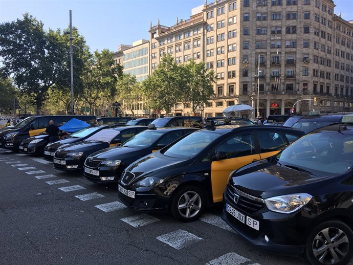 Vaga de Taxis a Barcelona
