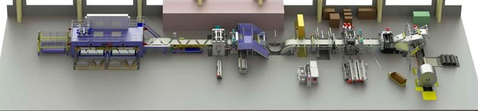 Línea de corte de Fagor. 