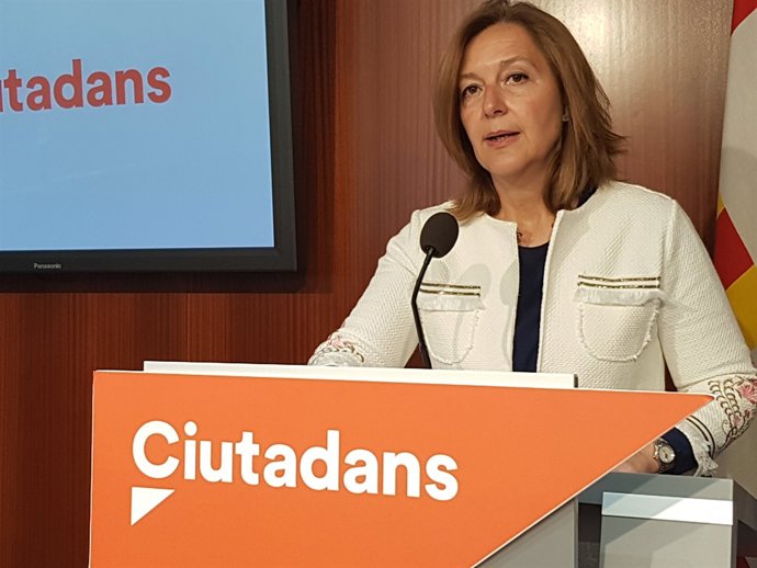 La líder de Cs a Barcelona, Carina Mejías