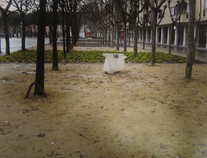 Vicente Urquía denuncia las irregularidades en la Plaza Primero de Mayo