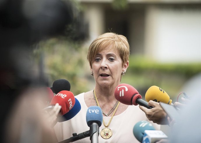 Arantxa Tapia en Azpeitia. 