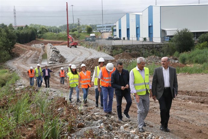 Visita a las obras